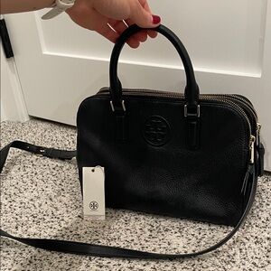 Tory Burch Black Satchel Bag